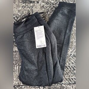 Lululemon NWT Scuba High-Rise Jogger Sparkle Black size 6
